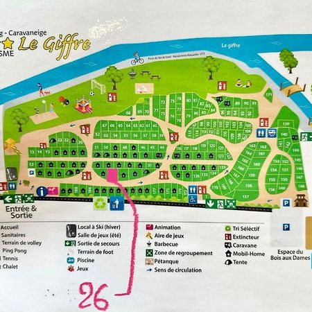 Bungalow 3 Chambres Pour 6 Pers Avec Climatisation Camping 3 Etoiles Samoens Exterior photo